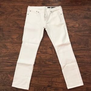 Men’s Bullhead Skinny 34x32 White Denim